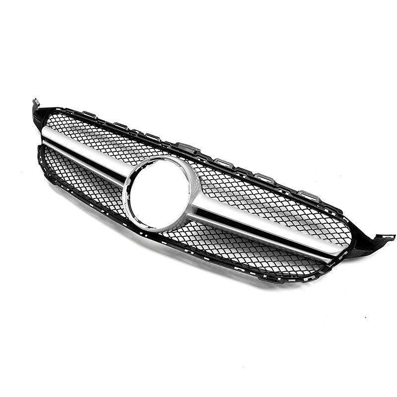 For 2014-2018 W205 Mercedes Benz C180 C200 C250 C260 C300 C400 C450 C63 Front Bumper Radiator Grill