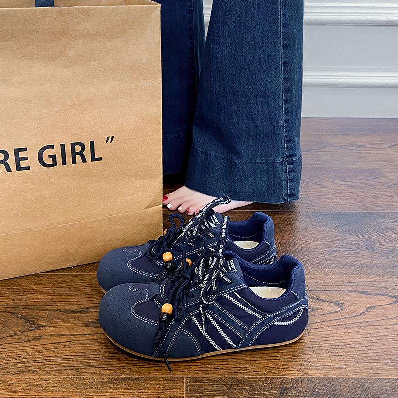 Argand Training Shoes Women's Platform Autumn New Casual Sports Shoes Women's 2025 Retro Ugly Cute Height Increase Casual Shoes