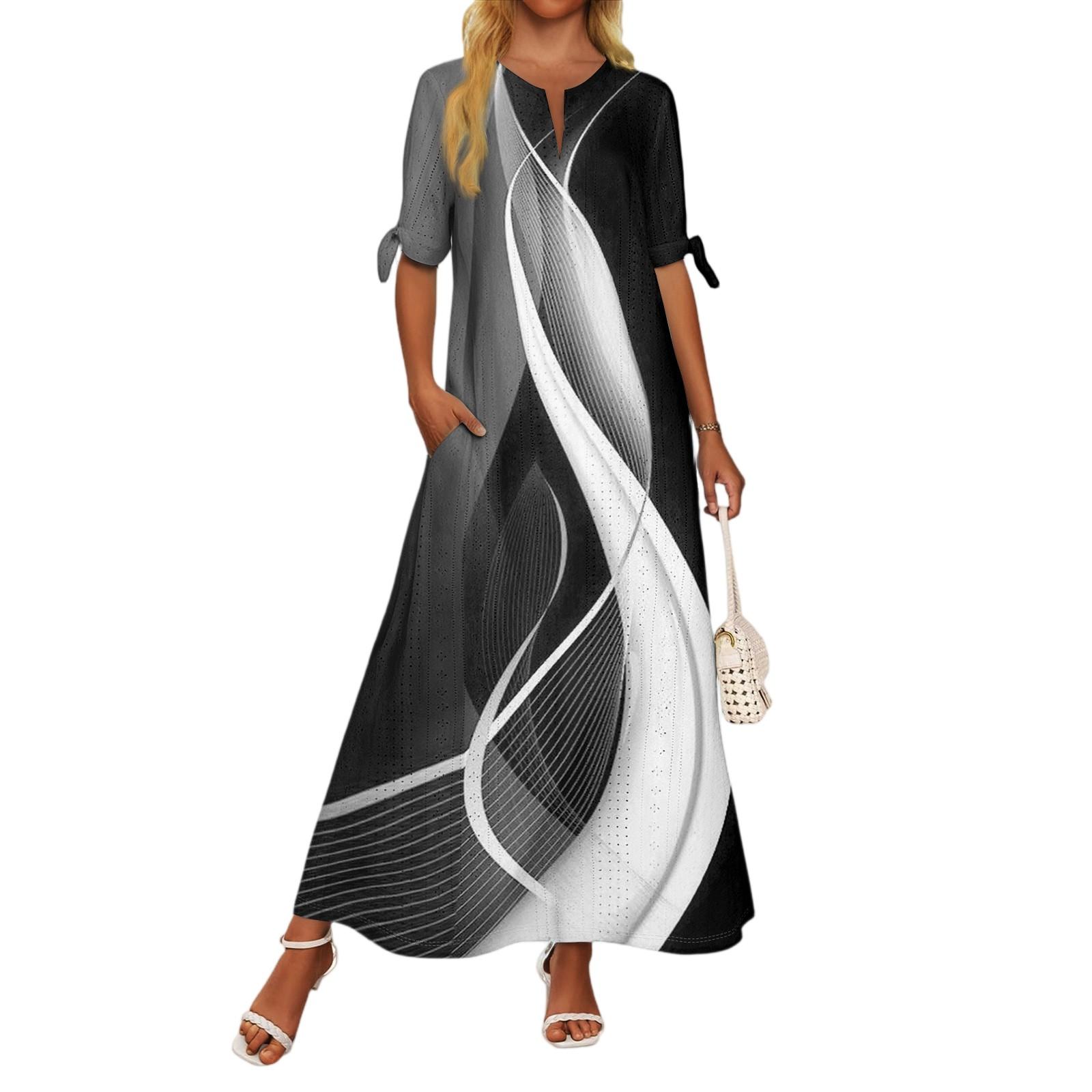 

Женское повседневное модное темпераментное элегантное платье макси с лоскутным поясом и цветочным принтом XXL