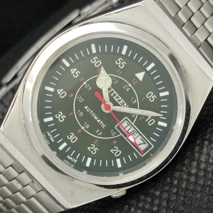 

Б/У ВИНТАЖНЫЕ ЧАСЫ CITIZEN AUTOMATIC 8200 ЯПОНИЯ МУЖСКИЕ D/D ЗЕЛЕНЫЕ ЧАСЫ 608j-a317070-9 SKU608j-a317070