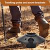 1 Pair Trekking Pole Snow Basket Outdoor Camp Hikes Pole Walk Stick Cane Snowflake Basket Mud Sand Snow Ski Replacement Parts