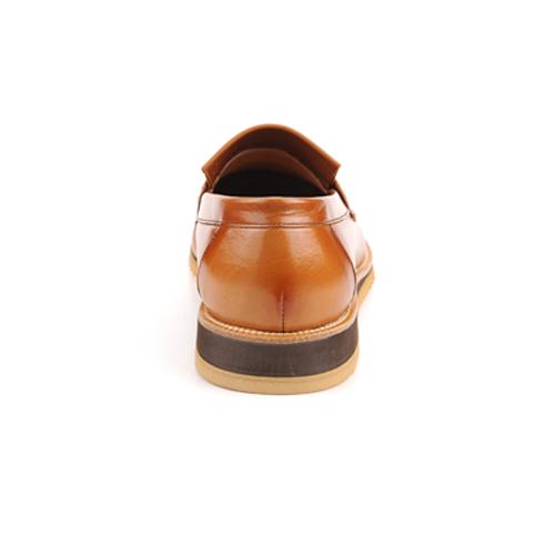 Roshoeman 7013 Skirt Tassel Loafers Night Pull-Up