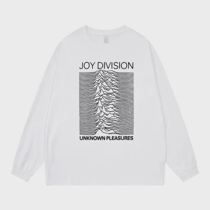 Joy Division och Nirvana Retro Rock T-shirt - Lång/Kort Ärm