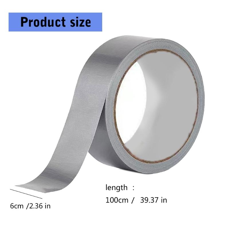 No Residues Adhesive Duct Tape Cloth Based Adhesive Tape Carpet Floor Waterproof Tape for Multipurpose Home Repair
