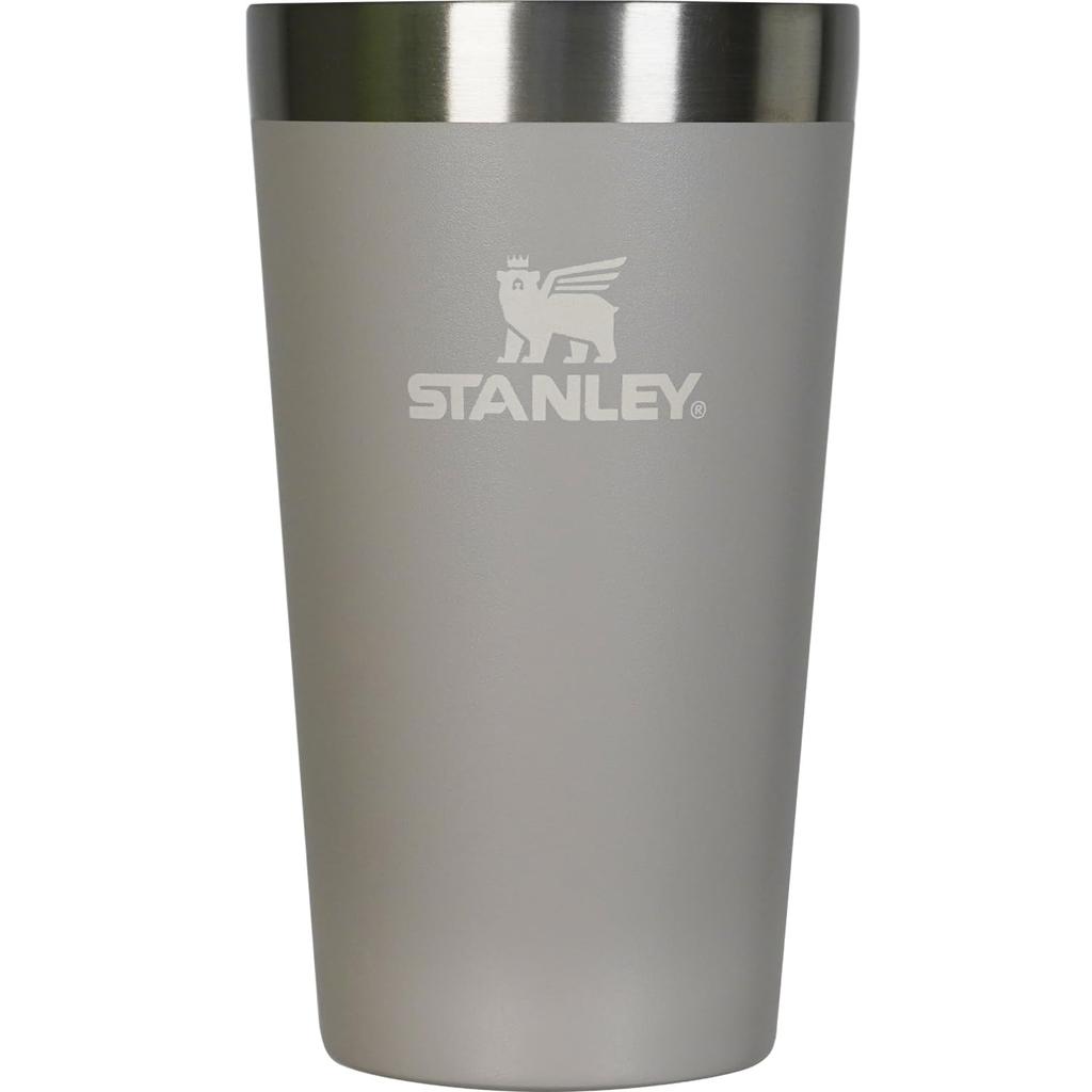 STANLEY NEW Stackable Vacuum Vacuum Insulated Stainless Keeps Coffee Hot or Outdoor Dishwasher Warranty Japanese Pint, 0.35L, Ash, Tumbler, Steel,