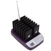 Cercapersone per ristoranti, cicalini wireless, portata 200 m, 16 cercapersone, vibrazione, segnale acustico, cicalino lampeggiante, cercapersone