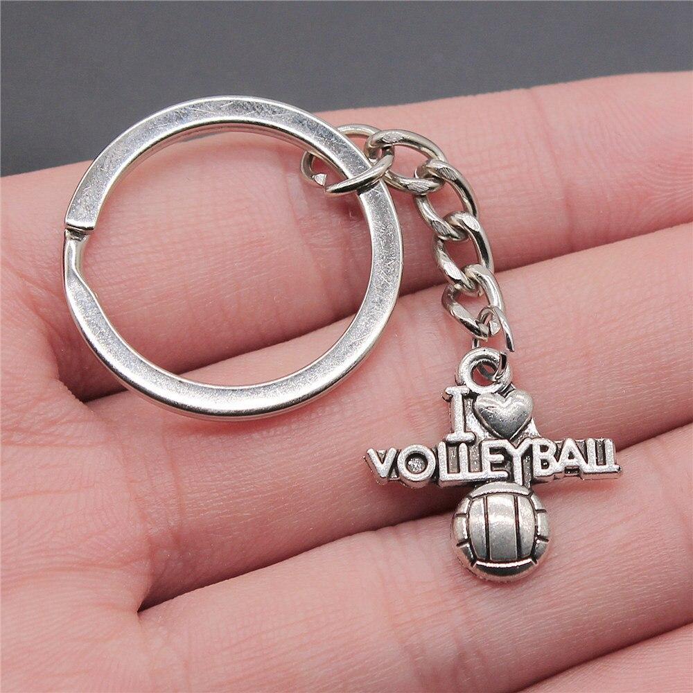 I Love Tags Keychains Findings For Diy Metal Craft Key Chain Accessories