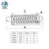 High-Strength Steel Tent Spring Hook for Outdoor Sunshade Fixing