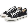 MLB Playball Keks Schuhe Klassisch Rutschfest Verschleißfest Atmungsaktiv Leicht Niedrige Schnürschuhe Unisex Sneaker Schwarz 32SHP1111-50L