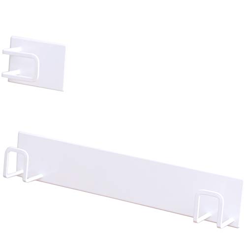 

Yamazaki Tower Magnetic Bath Lid Holder (Combined, White, 9889)