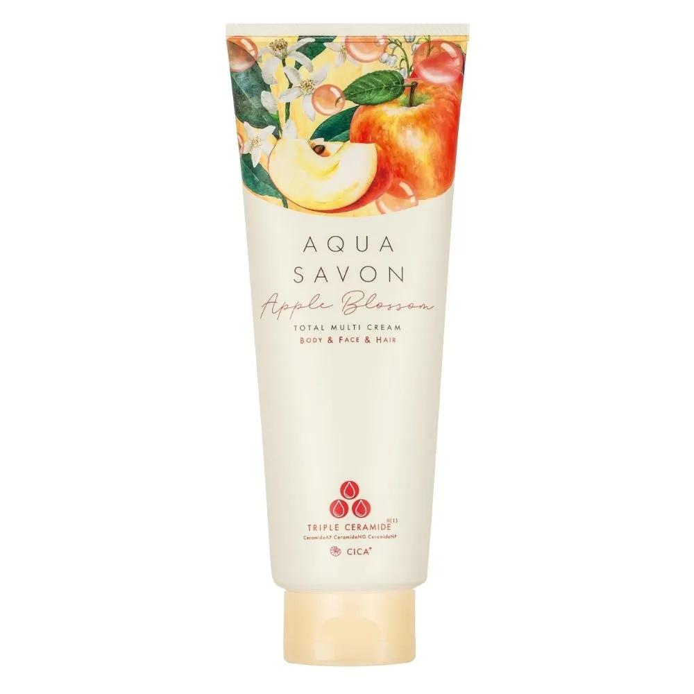 

Aqua Savon Total Multi Cream Apple Blossom Scent 230g Set of 3