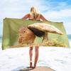 Squirrel Beach Towel Microfiber Quick Dry Sand Free Towel Travel Beach Towels Lightweight Beach Towel Pool Swimming Gym Travel