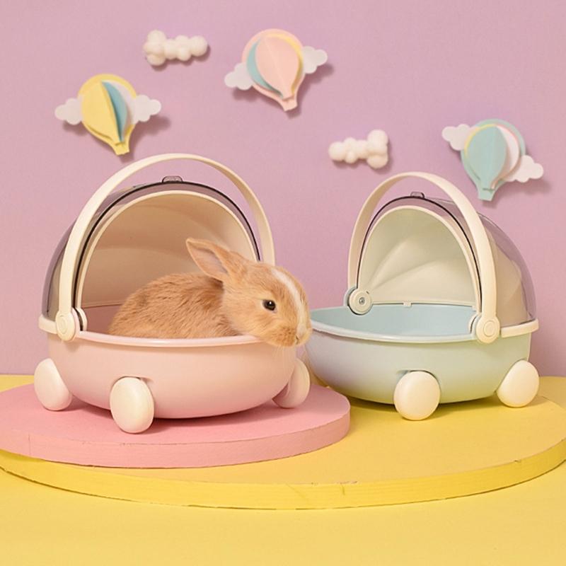 Cool Small Animal Houses Waterproofed Chinchillas Houses Vibrant Color Pet Bed for Warm Climates