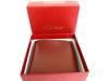 Authentic Cartier Must de Cartier Bordeaux Leather Bifold Wallet Purse #a944  Refurbished