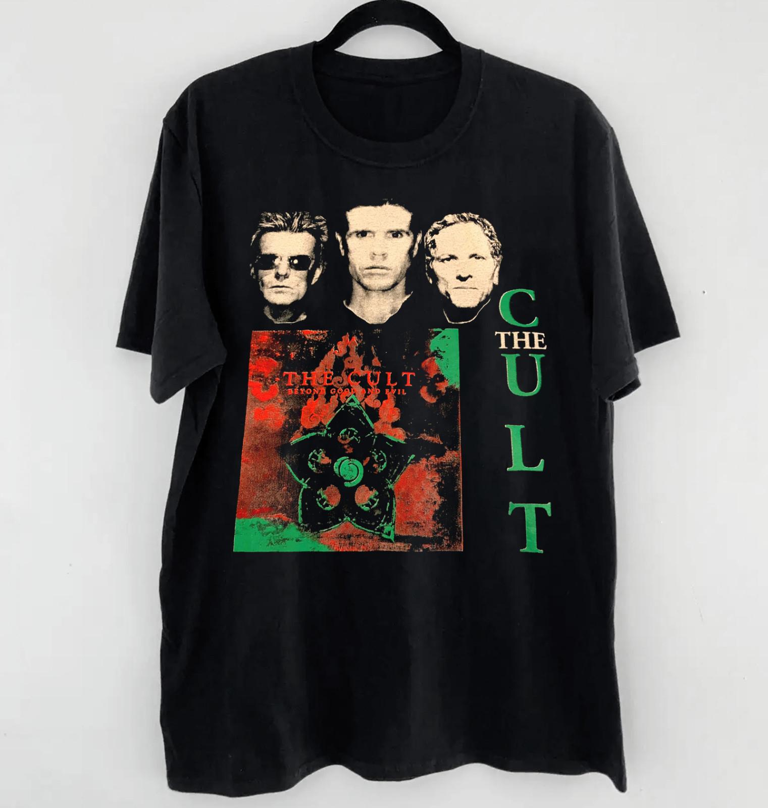 THE CULT Members In Concert Tour Shirt Classic Black Unisex S-5XL 1R0042 XXXXL
