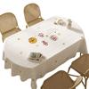 Small Fresh Internet Celebrity Tablecloth Waterproof, Oil-Proof And Scalding Leave-In Cartoon Dining Table Cloth Tablecloth Coffee Table Cloth