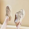 Summer  Leisure Baotou Mesh Round Toe Slope Heel Large Slippers