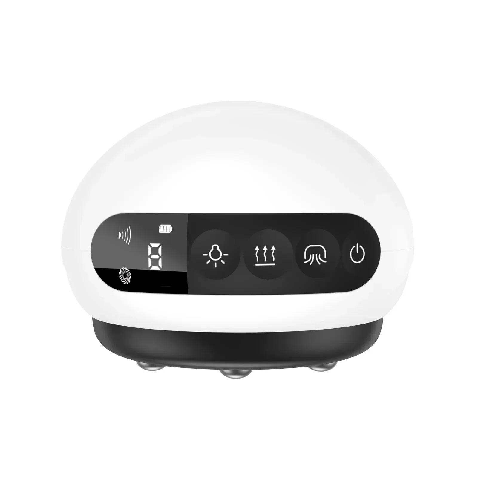 

Electric Body Guasha Massager Vacuum Cupping EMS Guasha Scraping Body Massager Suction Cup IR Heating Fat Burner Body Massger