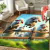 1pc Lamb Pattern Area Rug, Anti Slip Non Shedding Stain Resistant Carpet