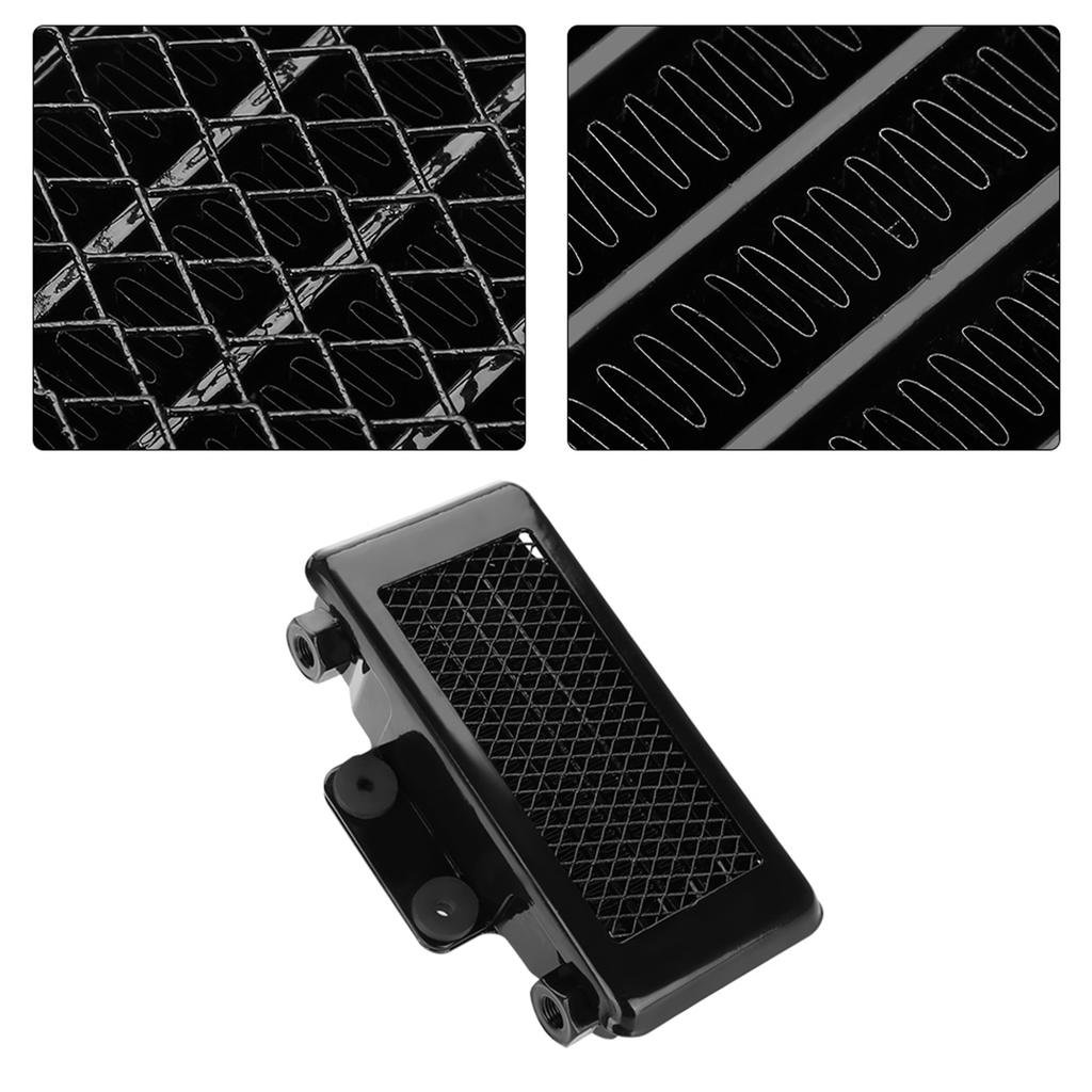 Aluminum 65ml Engine Oil Cooler Cooling   for 100 -250  Motorcycle Dirt Bike ATV Black