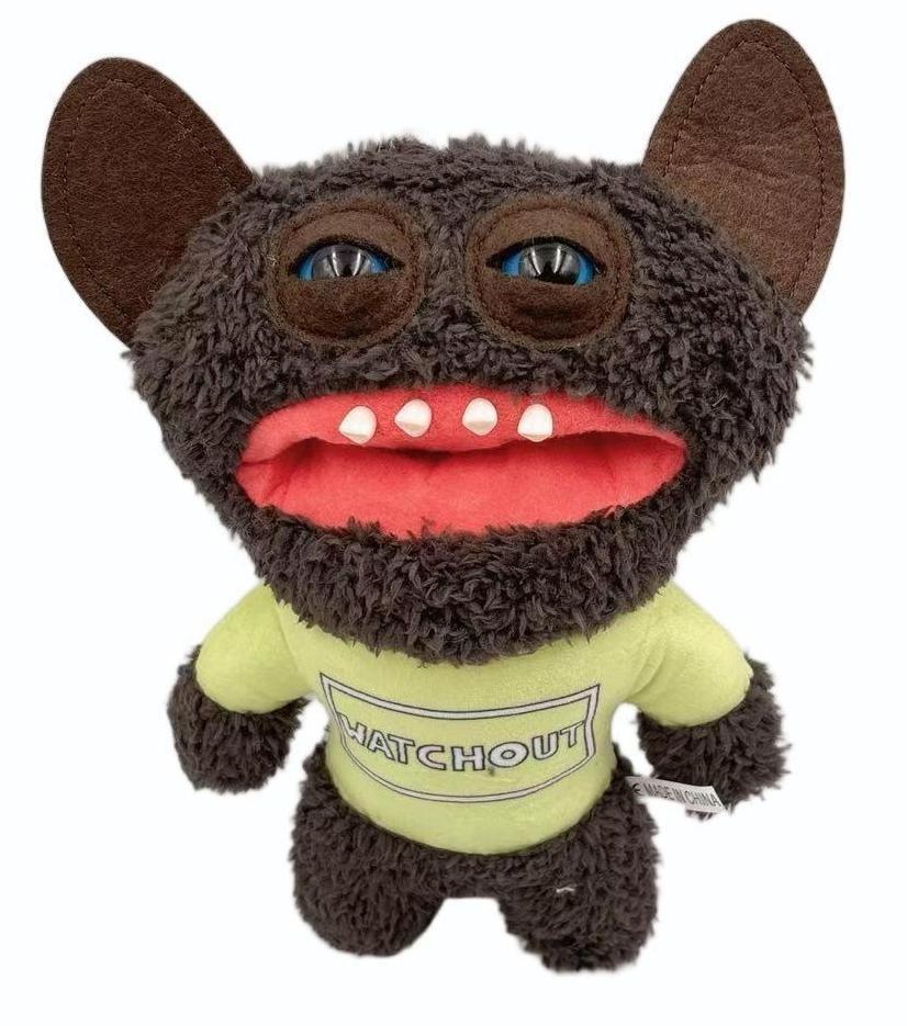 Fuggler Cute Teeth Monster Plush Keychain Soft Toy For Kids And Collectors