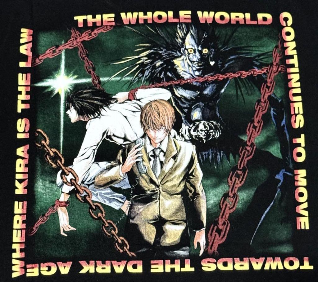 [USED] Death Note Misa Misa Anime T-shirt, Size L