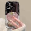 Christmas Eve Crystal Apple Is Suitable for Apple 17pm Mobile Phone Case 16promax/13/15pro Soft Fun 12/11