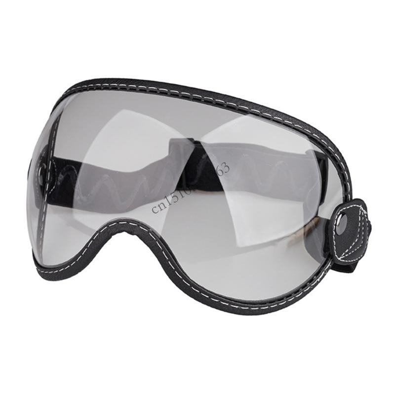 090E Comfortable Motorbike Bubble Goggles Eyewear for Urban Street Riding Safety Gear