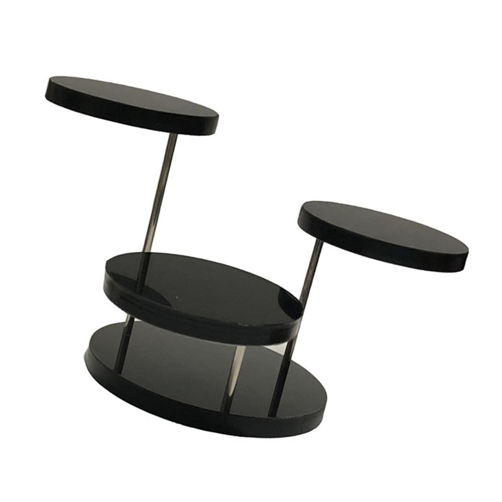 Round Jewelry Display Stand Multi Layer Ring Display Riser Stand Cake Dessert Rack Party Decorative