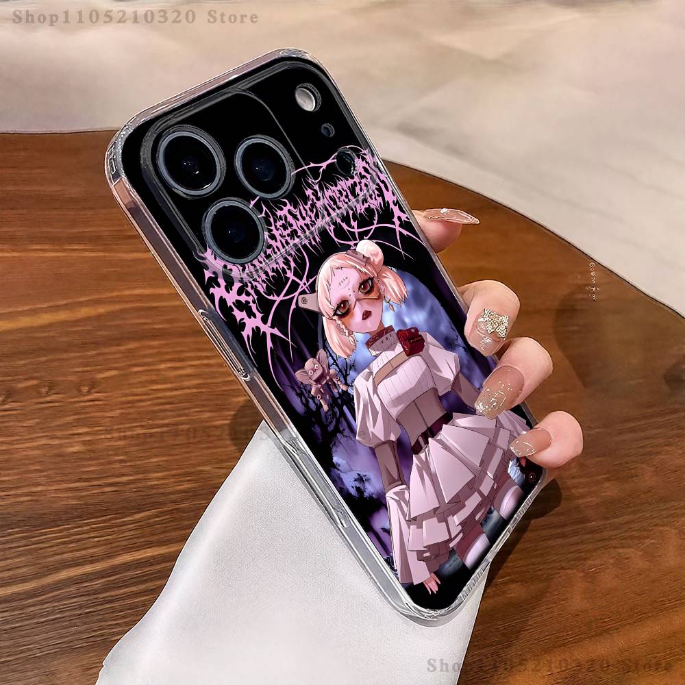 

B-Bring Me The Horizon Phone Case For iPhone 16,15,17,12,13,14,11 Max,Pro,Plus,X,XS,XR,SE4,E Mini Transparent Cover iPhone12