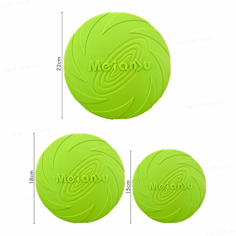 Bite Resistant Flying Disc Toys For Dog Multifunction Pet Puppy Training Toys Outdoor Interactive Game Pet Dogs Products