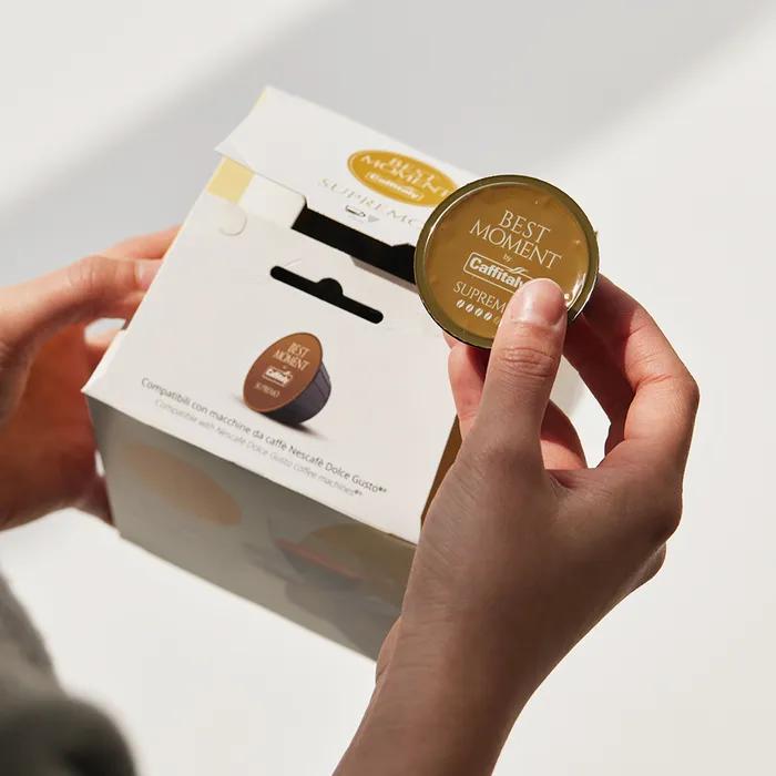 [Dolce Gusto kompatibel von Capitali] Best Moment Kaffeekapseln 1 Packung (16 Kapseln)