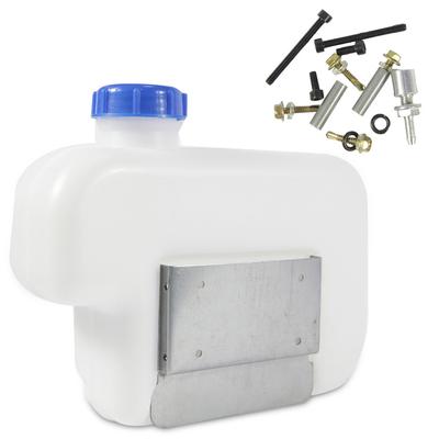 Réservoir de carburant en plastique 4,5 l, 9.8x8x3.3 pouces, pour chauffage de stationnement d'air de voiture, réservoir d'huile de rechange