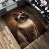 Cat Rug - Home carpet Office Decorative Carpet For Living Room Bedroom Door Mat Floor Rug Computer Chair Area Rug