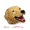 Soft Vinyl Rubber Animal Head Hand Puppet Figure Toys Gloves Model Gift Dinosaur Hand Puppet Toys For Halloween dress up