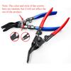2-Piece Set of Special Light Removal Tools, Plastic Rivet Removal Pliers, Car Headlight Removal Pliers, Essential Disassembly Tools for Auto Repair S