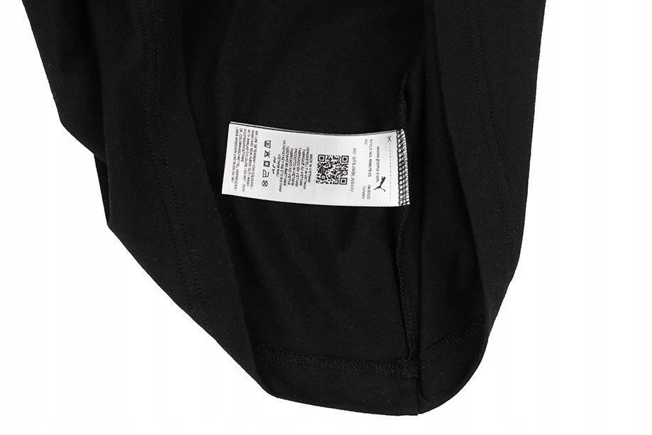 Y7489 Puma Men'S T-Shirt Men Blanc Base Black 678256 02 L