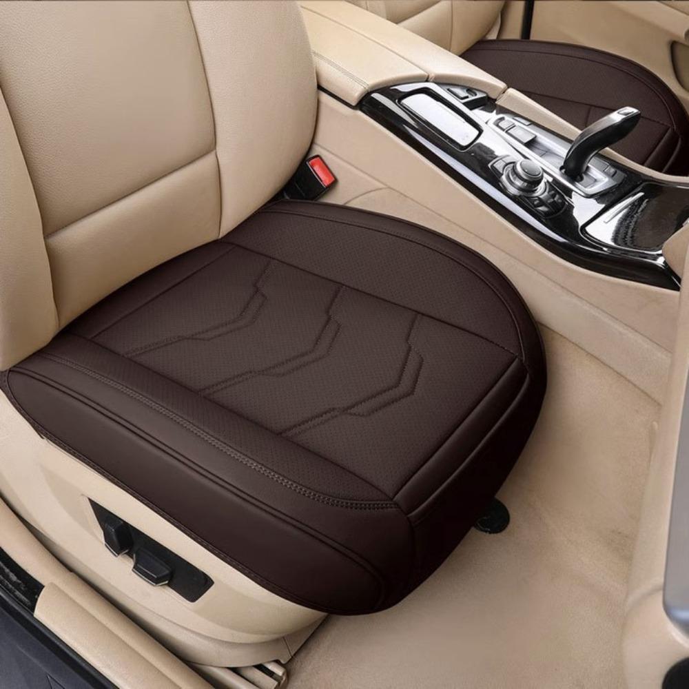 New Universal Car Seat Covers PU Leather Chair Pads Seat Cushion Interior Fully Covered Auto Seat-Cover Mat
