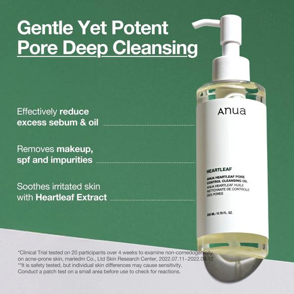 Anua Heartleaf Pore Control Reinigungsöl 200 ml