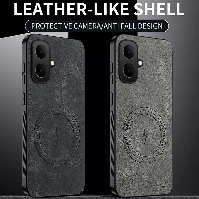 For Tecno Spark GO 2 New Style Fashion Leather Phone Case For Tecno Spark GO 2 Soft Bumper Protection Cases GO2 Anti-Fall Cover