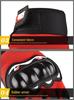 Breathable Hard Shell Full Finger Motorcycle Gloves with Touchscreen & Sun Protection, Includes Face Mask for Cycling - Spring/Summer/Autumn