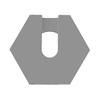 2 x Replacement Nut Suitable for Sodastream Crystal 1.0  2.0 Replacement Part Fastener Nut (White) Edition 0701