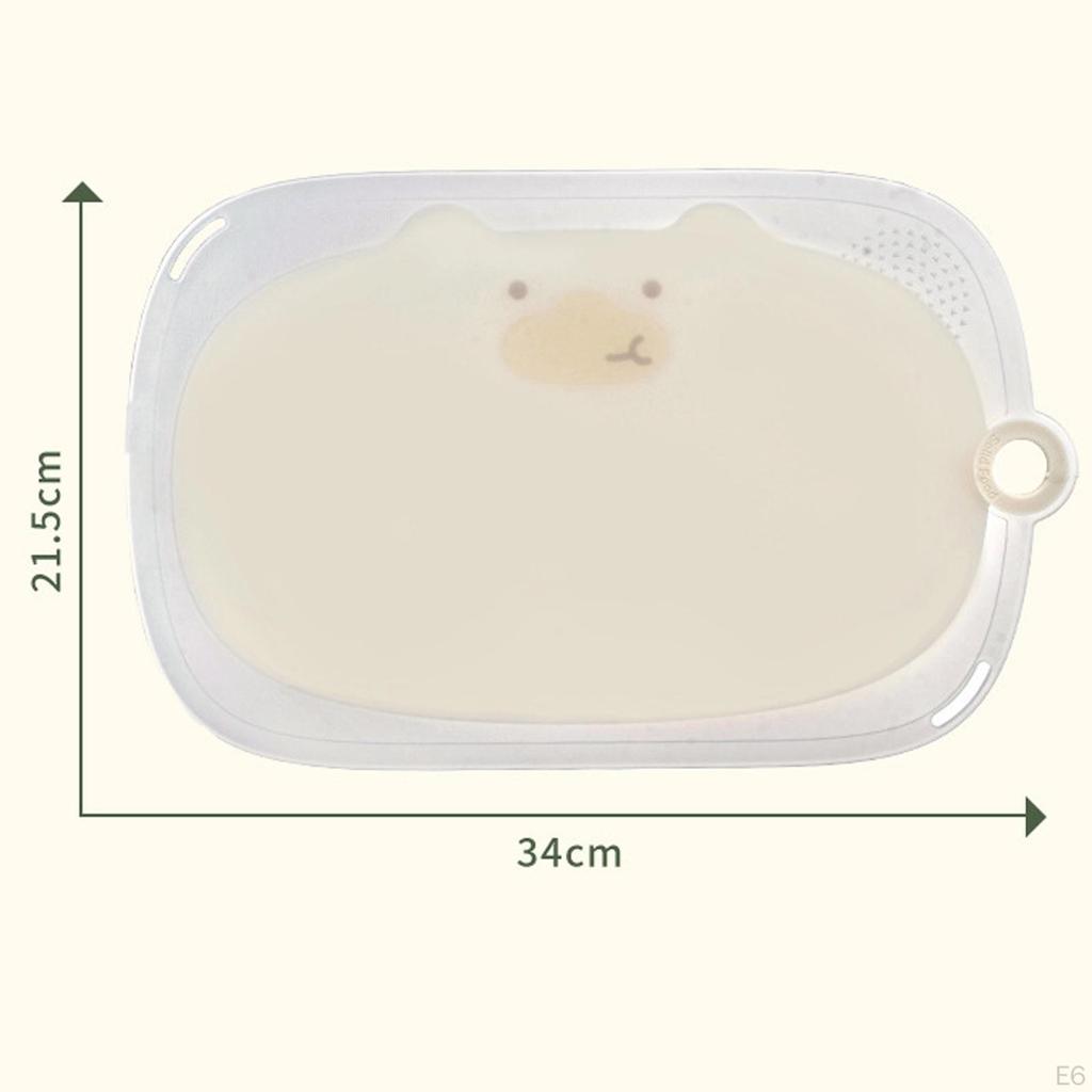 Cartoon Cutting Board Chopping Creative Easy To Clean Household Multifunctional with Anti Slip