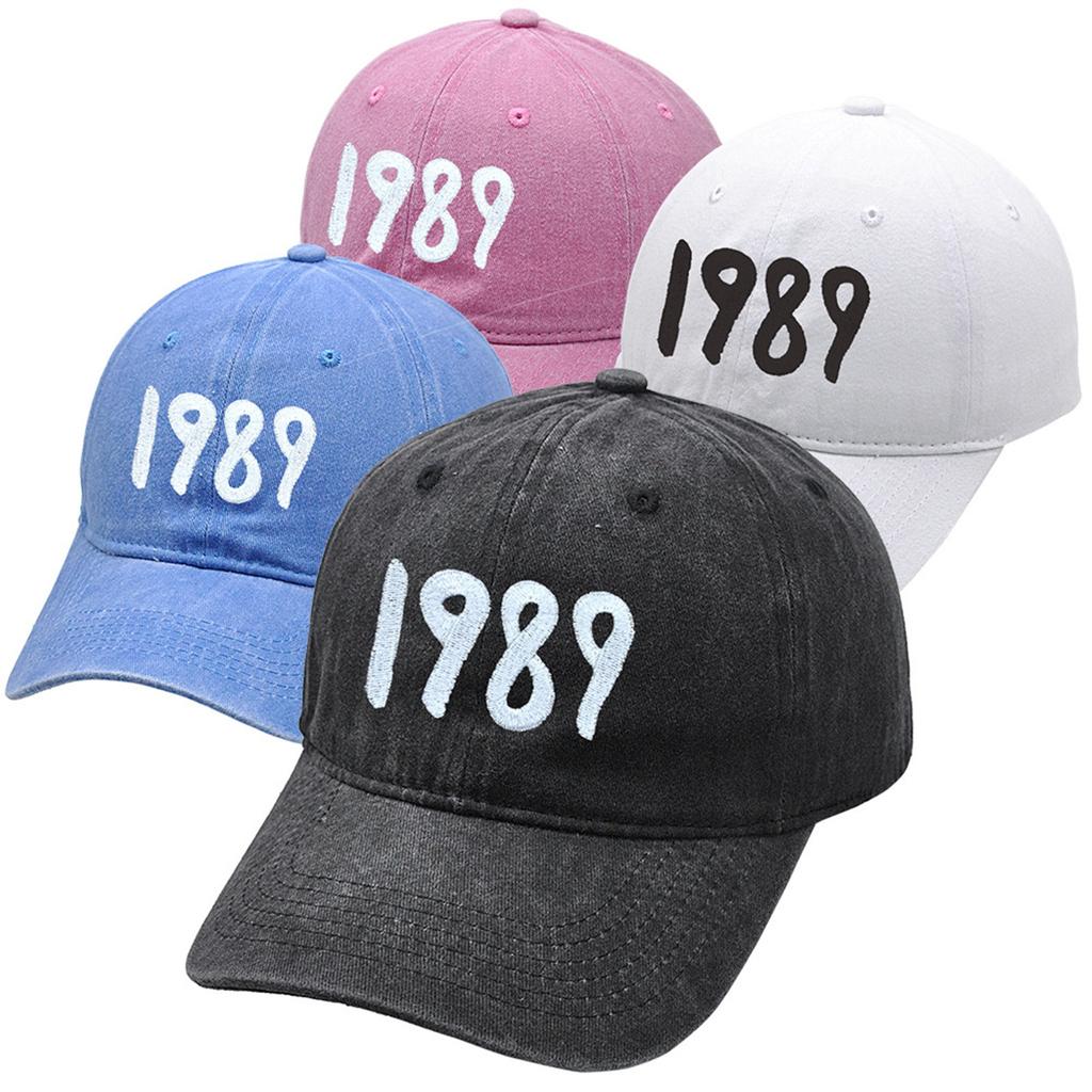 Baseball Hat 1989 Wash Vintage Tongue Hat Sports Fishing Travel