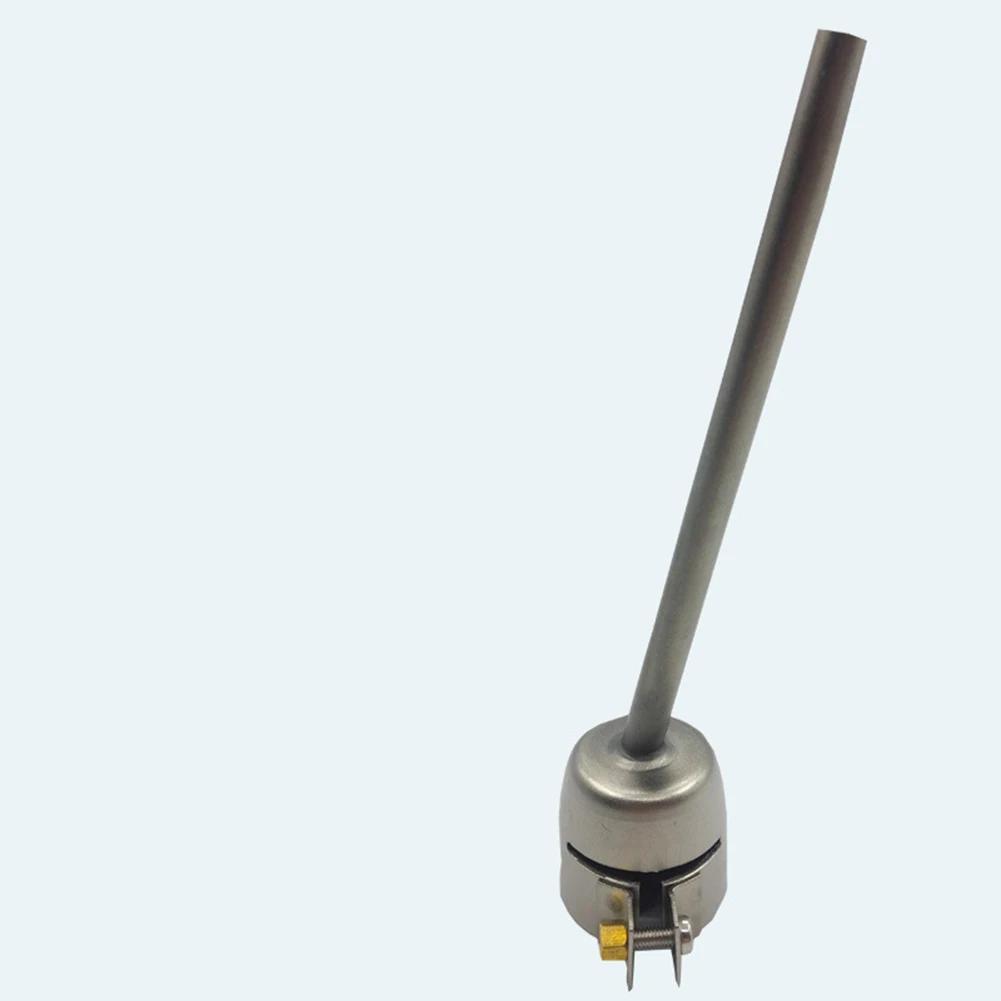 Heat Resistant Stainless Steel Extended Round Nozzle for 1600W For Plastic Welding Hot Air Equipment to Improve Weld and Reach