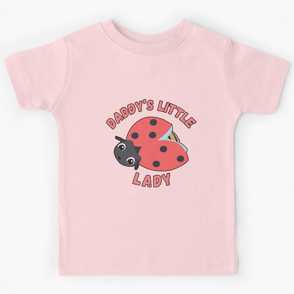 daddy s little lady - ladybug Kids T-Shirt 100