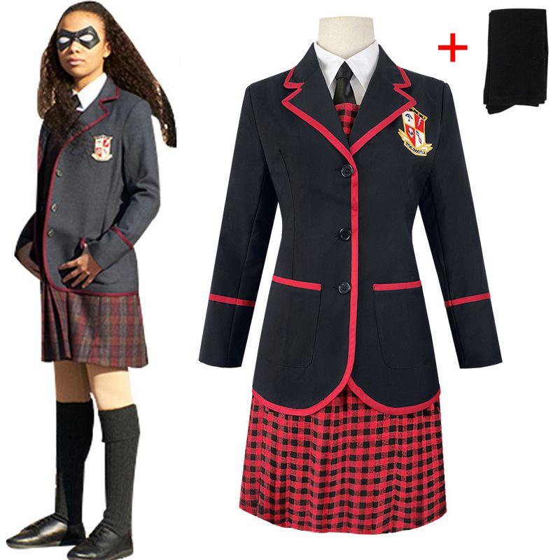 The Umbrella Academy Cosplay Costume With Comfortable Cotton Blend Material For Halloween