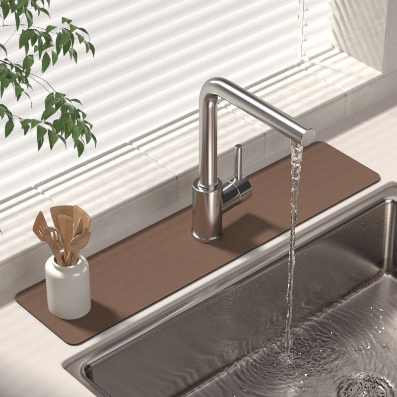 Wasserabsorbierende Matte für Wasserhähne, Küchenspülen, Waschbecken, Abtropfmatten, Spritzschutzmatten für Badezimmerarbeitsplatten