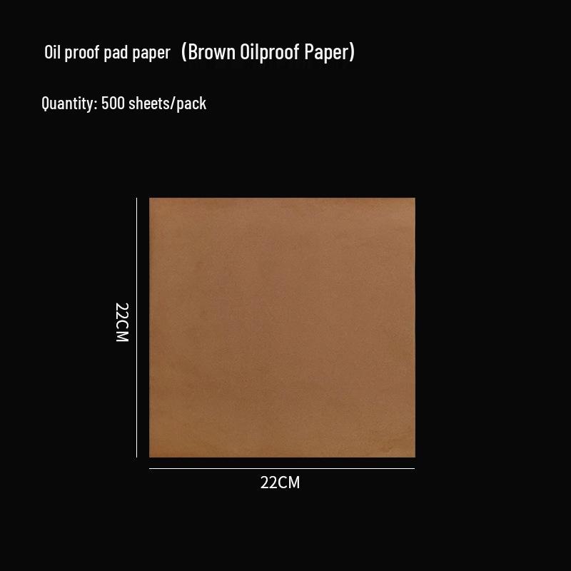 Oil-Proof Food-Grade Baking Paper: English Newspaper Design for Hamburgers and Placemat Use