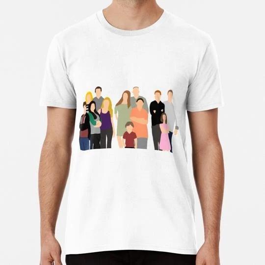 

Characters Of the Serie Modern Family S to 5XL Made in USA T-Shirt 4XL